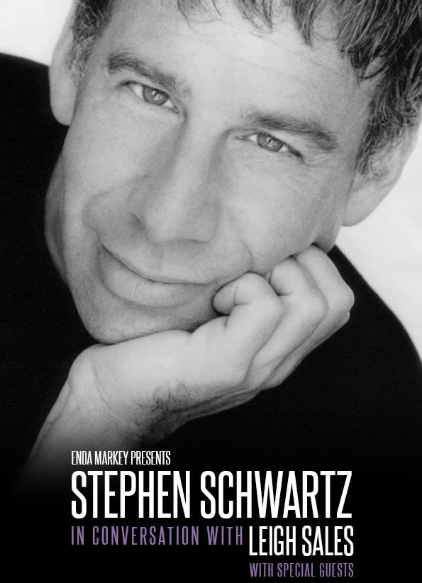 Stephen Schwartz in Conversation production poster